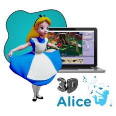 Alice 3d - КИБЕРшкола программирования для детей, компьютерные курсы для школьников, начинающих и подростков - KIBERone г. Сургут