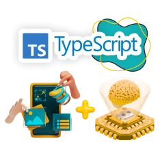 TypeScript + AI: создаём умные веб-приложения - КИБЕРшкола программирования для детей, компьютерные курсы для школьников, начинающих и подростков - KIBERone г. Сургут