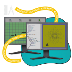 Исполнители чертежник и черепашка - КИБЕРшкола программирования для детей, компьютерные курсы для школьников, начинающих и подростков - KIBERone г. Сургут