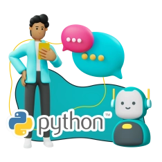 Умный чат-бот на Python на Telegram - КИБЕРшкола программирования для детей, компьютерные курсы для школьников, начинающих и подростков - KIBERone г. Сургут