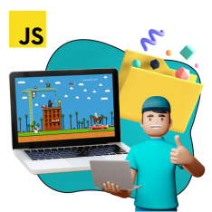 Программирование на JavaScript. Учимся создавать игры! - КИБЕРшкола программирования для детей, компьютерные курсы для школьников, начинающих и подростков - KIBERone г. Сургут