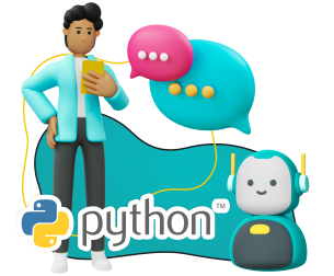 Умный чат-бот на Python - Школа программирования для детей, компьютерные курсы для школьников, начинающих и подростков - KIBERone г. Сургут