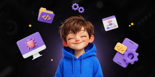 Идеальный сайт с нуля: код, дизайн и AI-помощник - КИБЕРшкола программирования для детей, компьютерные курсы для школьников, начинающих и подростков - KIBERone г. Сургут